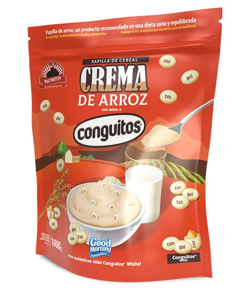Good Morning Crema de Arroz · Conguitos White, 1 kg · conguitos white