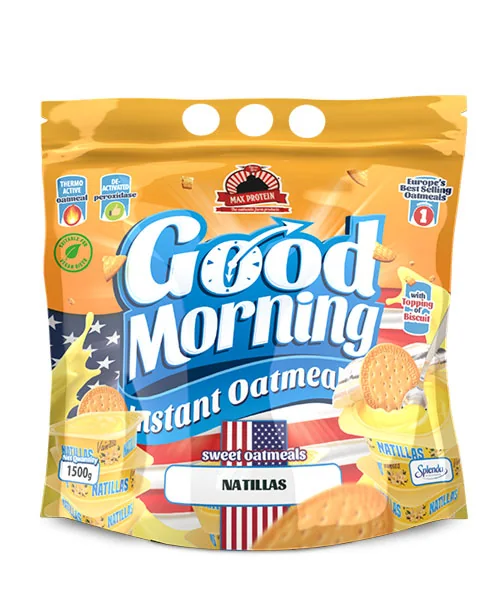 Good Morning Instant Oatmeal · Natillas, 1,5 kg · natillas