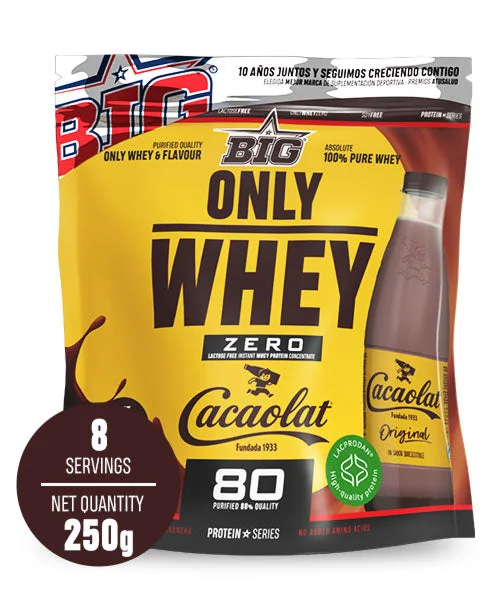 Only Whey Zero Take Away · Cacaolat, 250 g · cacaolat