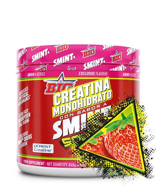 Creabig Purest Creatine · Smint Fresa, 340 g · fresa