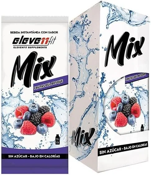 Mix sin azúcar · Frutas del bosque · 12 sobres, 12 sobres · 9 g