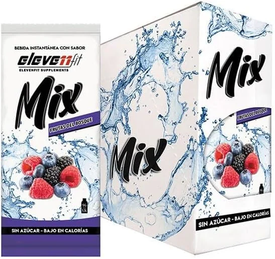 Mix sin azúcar · Frutas del bosque · 24 sobres, 24 sobres · 9 g