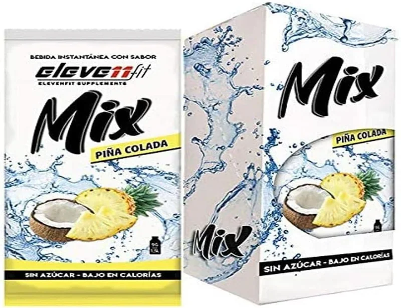 Mix sin azúcar · Piña colada · 12 sobres, 12 sobres · 9 g