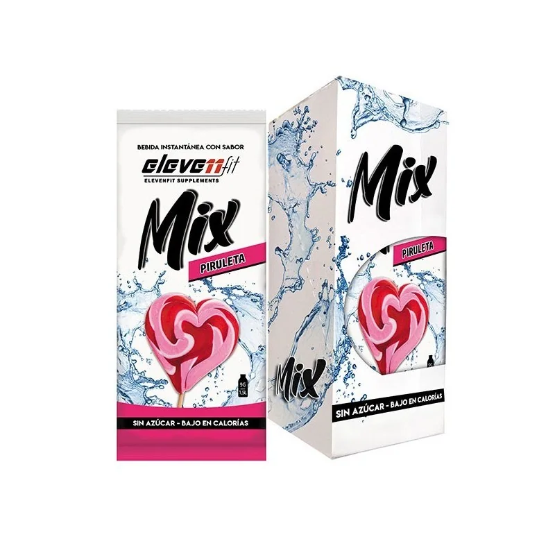 Mix sin azúcar · Piruleta · 12 sobres, 12 sobres · 9 g