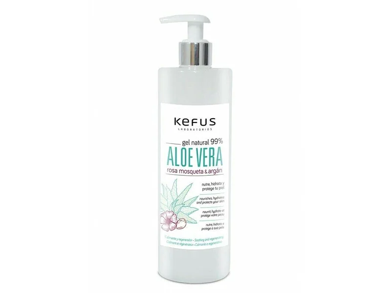 Gel de Aloe Vera, Rosa Mosqueta y Argán, 500 ml