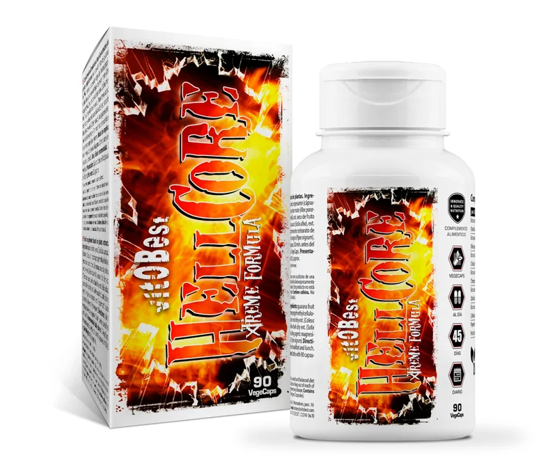 Hellcore, 90 cápsulas vegetales