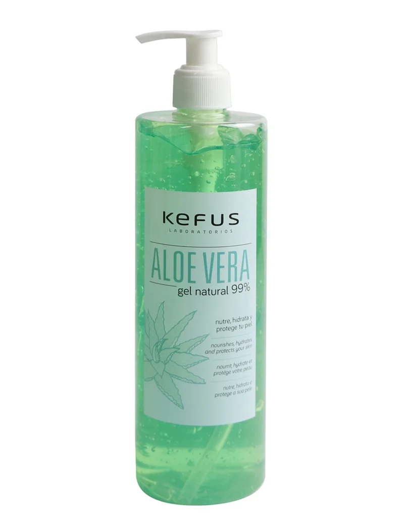 Gel Aloe Vera 99% con dosificador, 500 ml