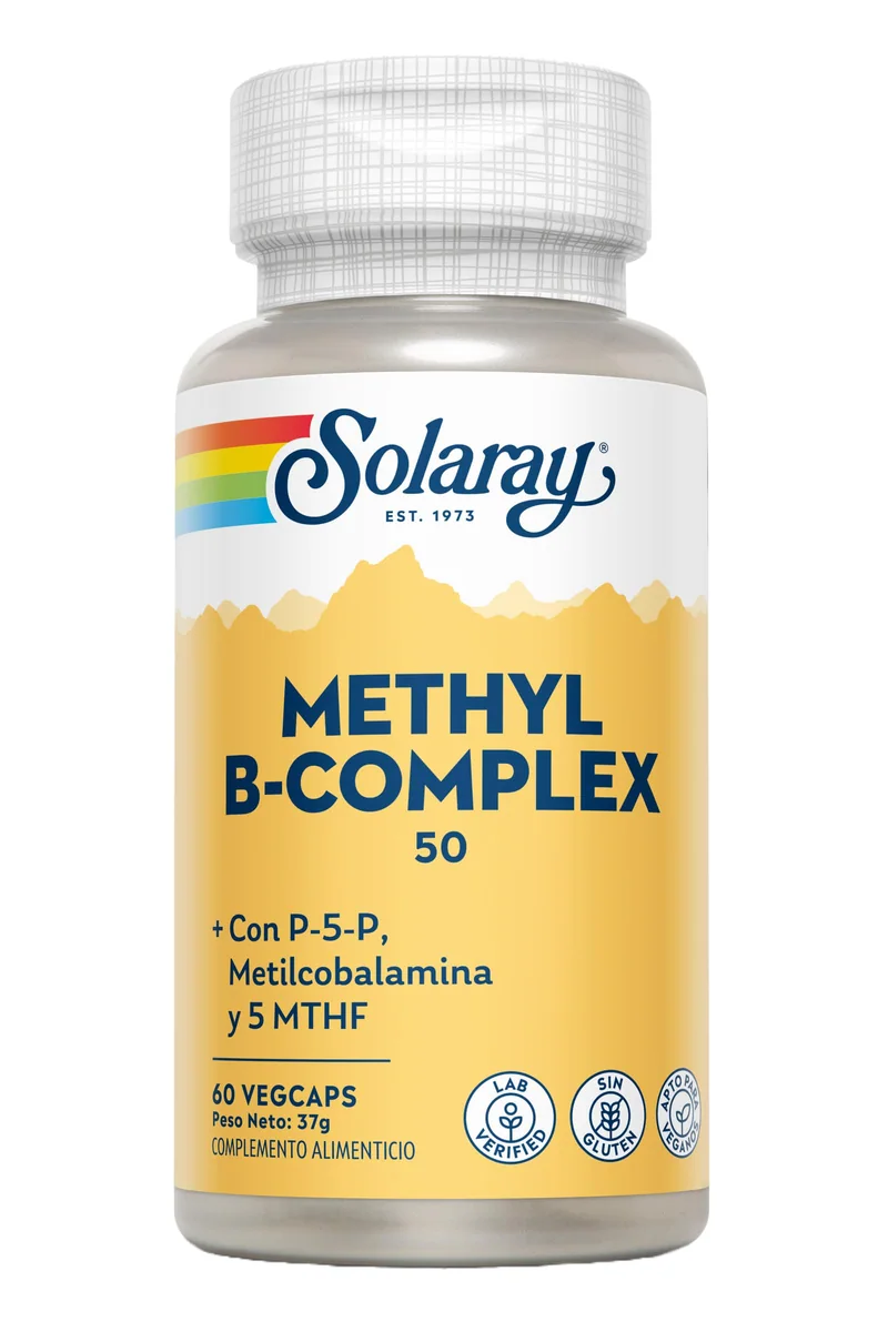 Methyl B-Complex, 60 cápsulas vegetales