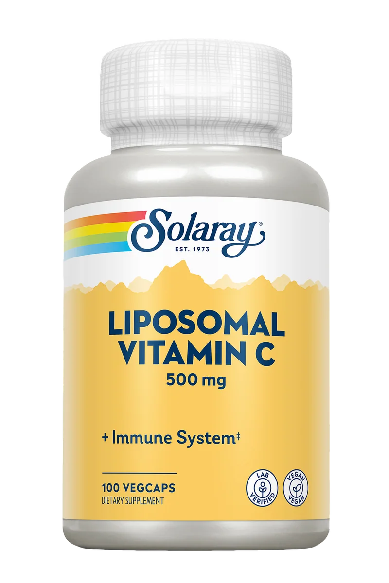 Liposomal Vitamin C 500 mg, 100 cápsulas vegetales