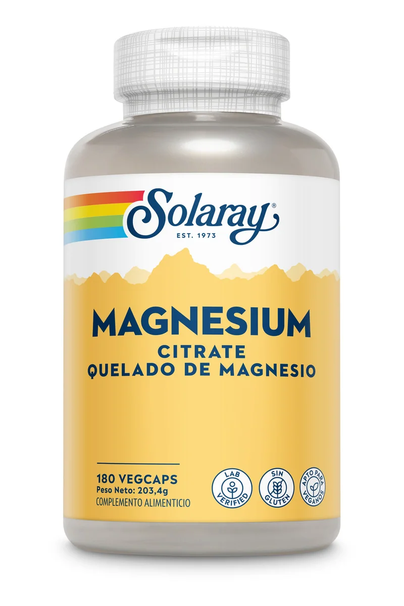 Magnesium Citrate, 180 cápsulas vegetales