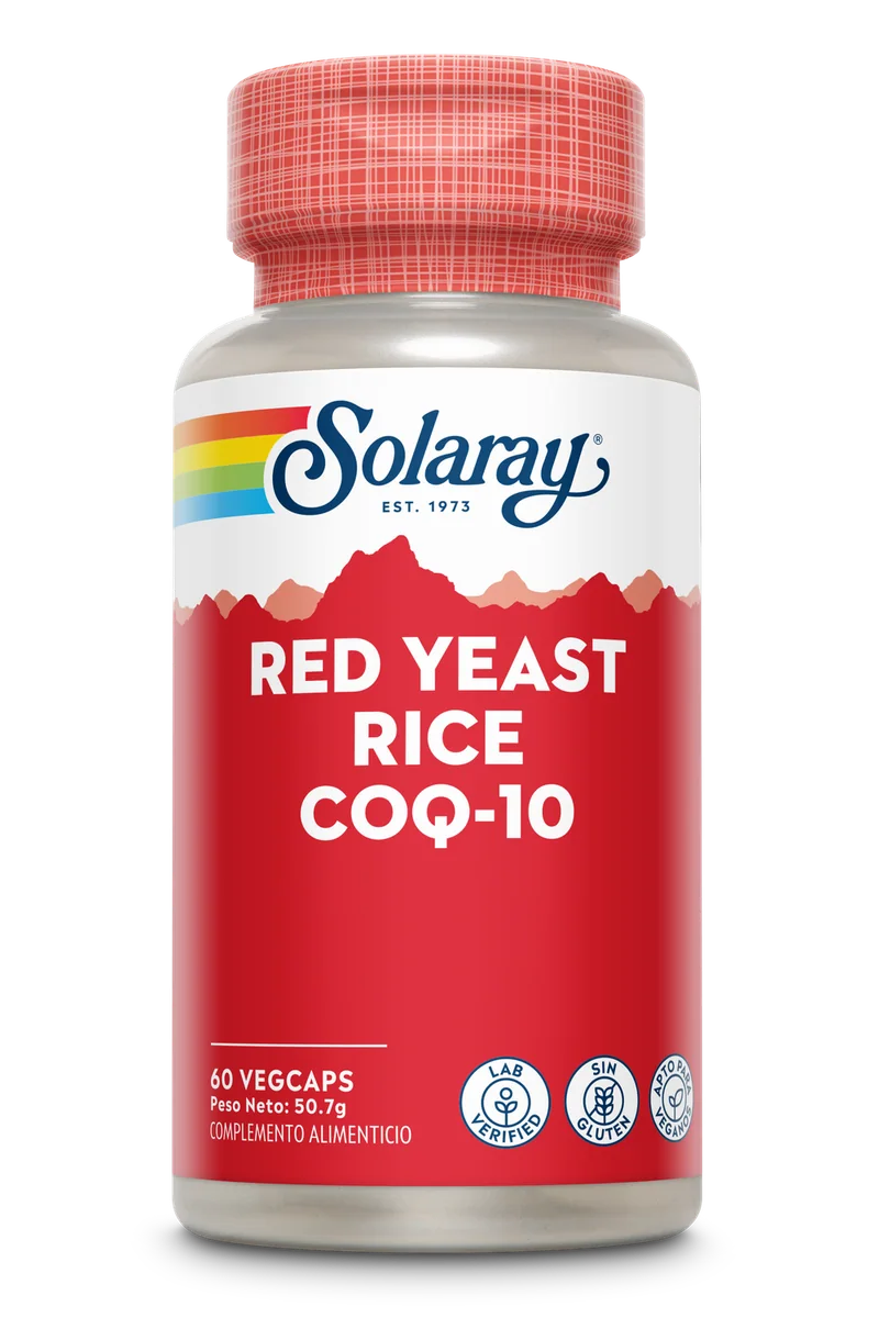 Red Yeast Rice + CoQ-10, 60 cápsulas vegetales