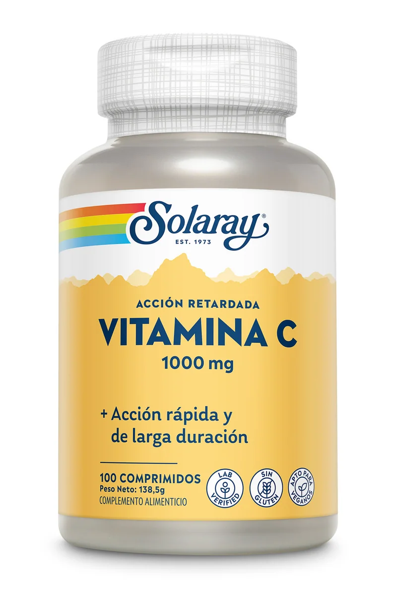 Vitamina C 1000 mg · Acción retardada, 100 comprimidos