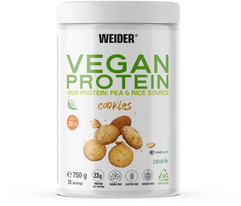 Vegan Protein · Cookies, 750 g · cookies