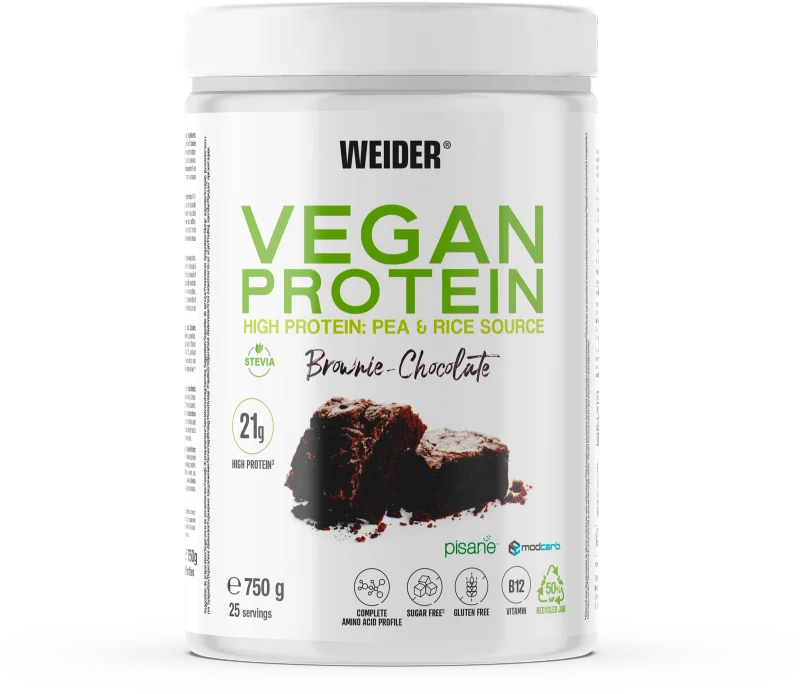 Vegan Protein · Brownie-Chocolate, 750 g