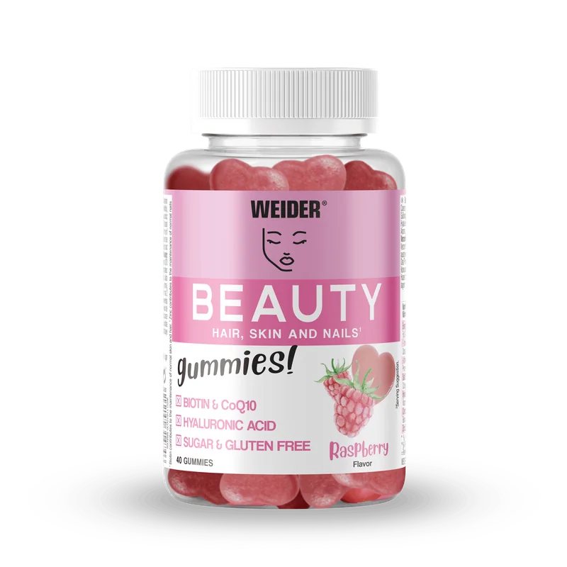 Beauty Gummies · Frambuesa, 40 gominolas