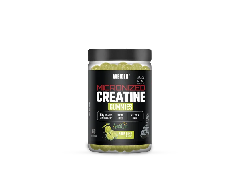 Micronized Creatine Gummies · Lima ácida, 60 gominolas