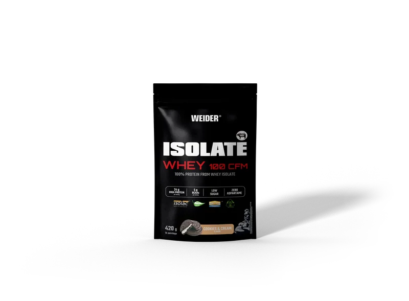 Isolate Whey 100 CFM · Cookies & Cream, 420 g · cookies & cream