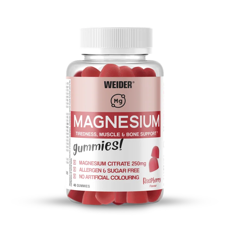 Magnesium Gummies · Frambuesa, 48 gominolas
