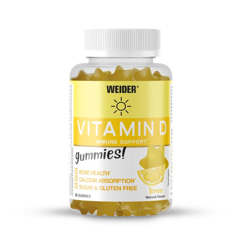 Vitamin D Gummies · Limón, 50 gominolas