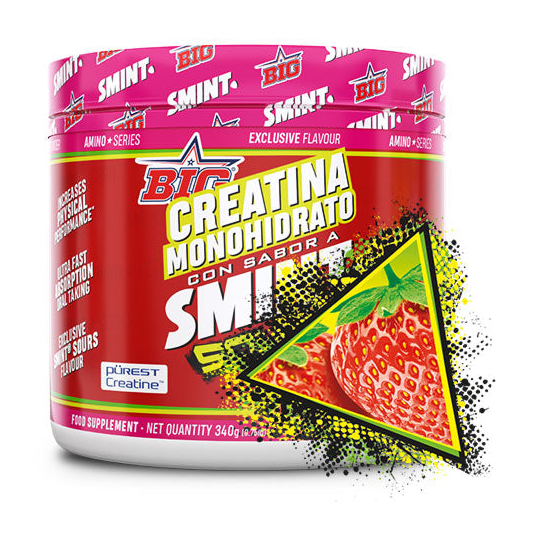 Creabig Purest Creatine · Smint Fresa, 340 g · fresa