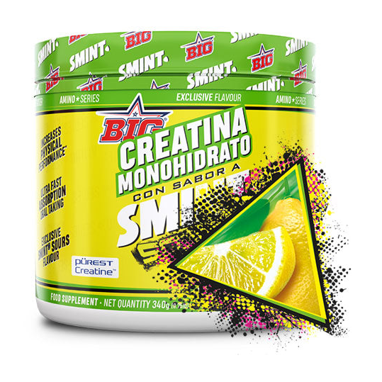 Creabig Purest Creatine · Smint Limón, 340 g · limón