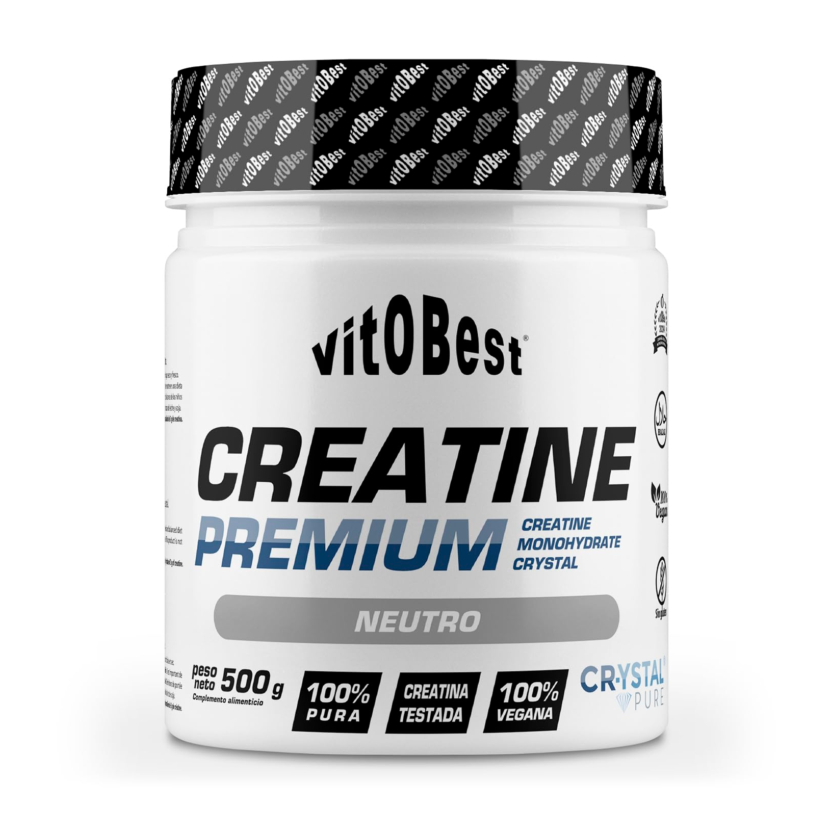 Creatine Premium Cr-ystalPure®, 500 g · neutro