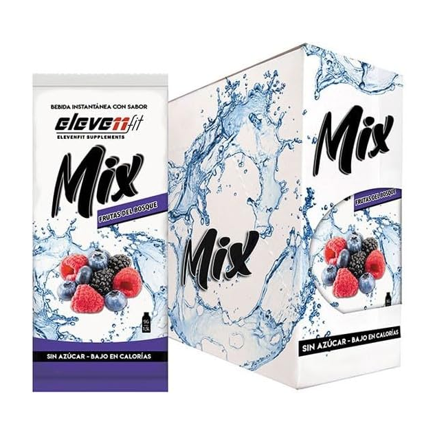 Mix sin azúcar · Frutas del bosque · 24 sobres, 24 sobres · 9 g
