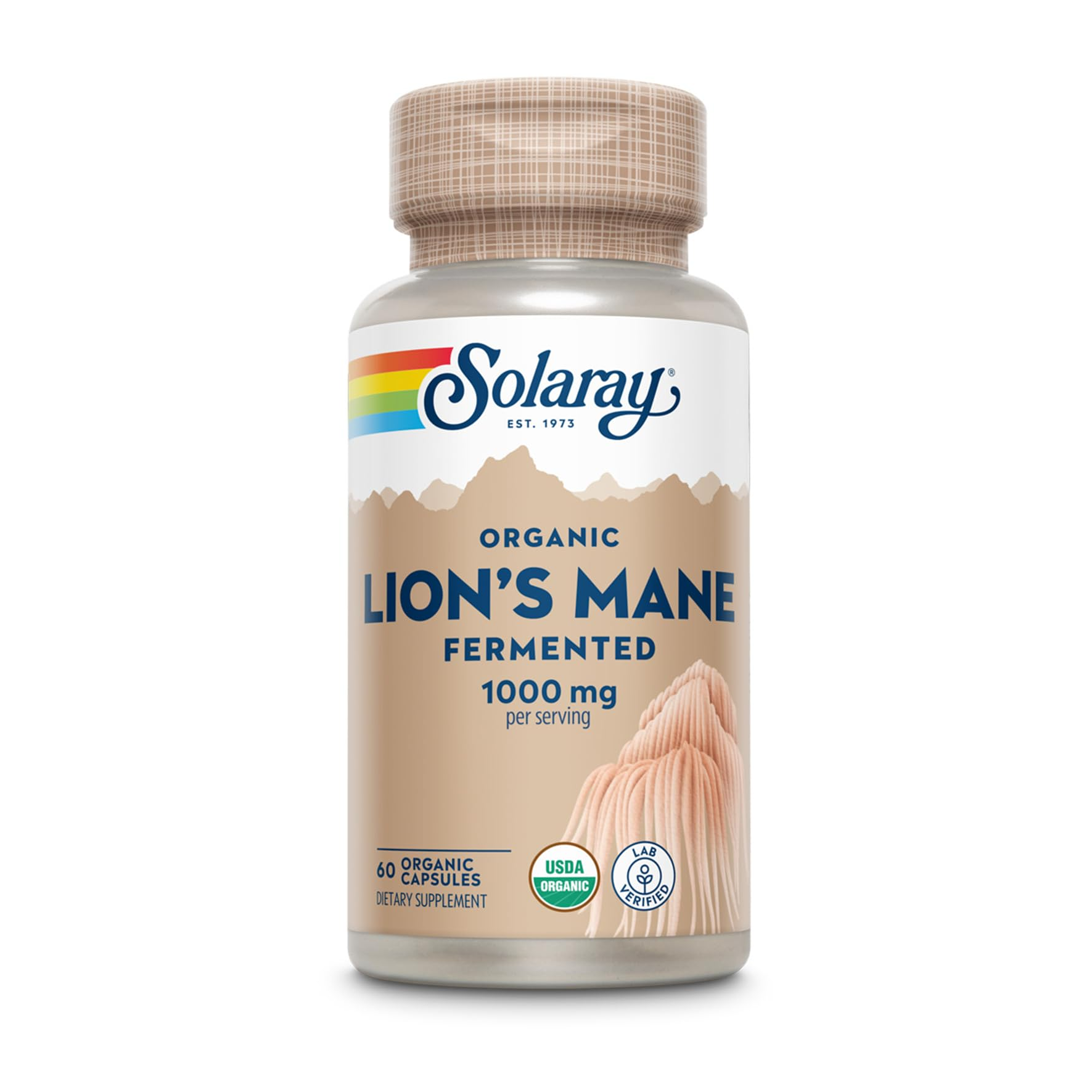 Lion's Mane 1000 mg, 60 cápsulas vegetales