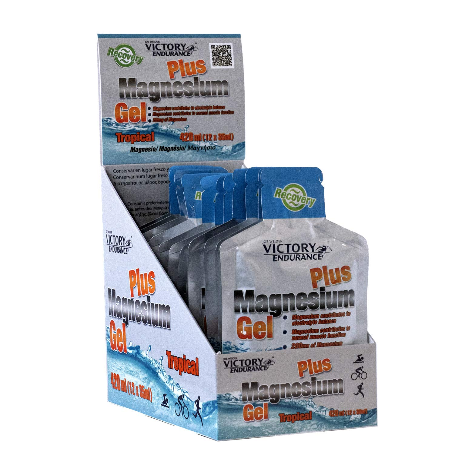 Magnesium Gel Plus, 12 geles · 35 ml