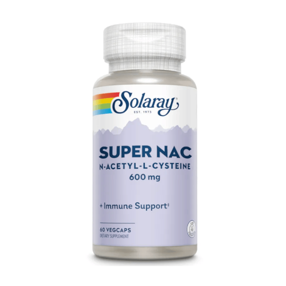 Super NAC 600 mg, 60 cápsulas vegetales