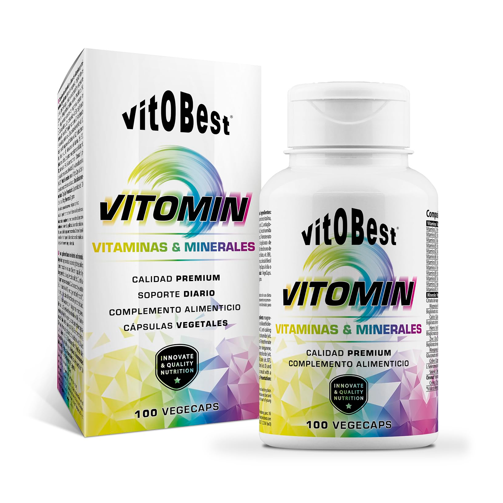 Vitomin, 100 cápsulas vegetales